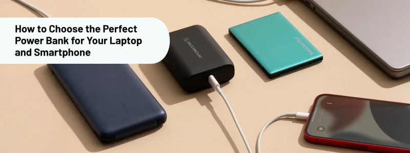 How to Choose the Perfect Power Bank for Your Laptop and Smartphone